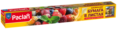 Бумага для выпечки Paclan в листах, 36х42 см, 12 листов