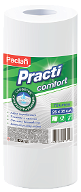 Салфетки вискозные в рулоне Paclan Comfort, 25х35 см, 70 шт.