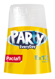 Стаканы пластиковые Paclan Party Every Day, 200 мл, 12 шт.