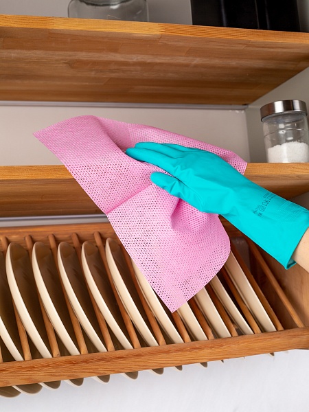 Салфетки вискозные Paclan Soft Super, 35х35 см, 3 шт.