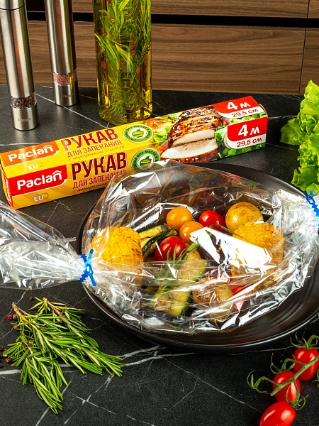 Рукав для запекания Paclan, 4 м х 29,5 см
