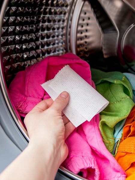 Салфетки для стирки Paclan Color Expert 2 в 1, 20 шт.