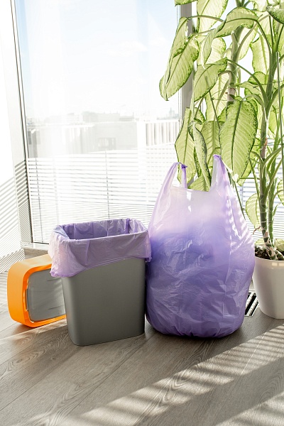 Пакеты для мусора с ручками Paclan Bunny Bags Aroma 60 л, 15 шт.
