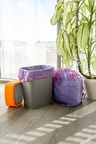 Пакеты для мусора Paclan Max Comfort Aroma 60 л, 10 шт.