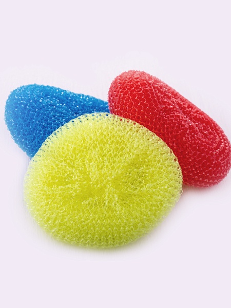 Мочалки пластиковые Paclan Practi Soft, 3 шт.