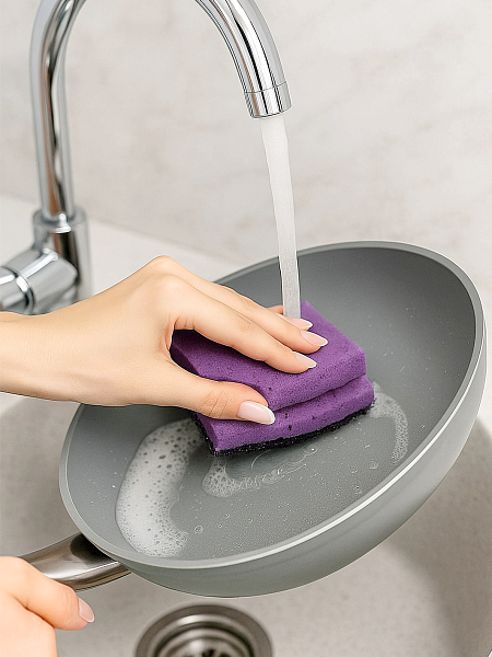 Губки для посуды Paclan, 2 шт._NEW