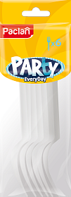 Вилки пластиковые Paclan Party Every Day, 6 шт.