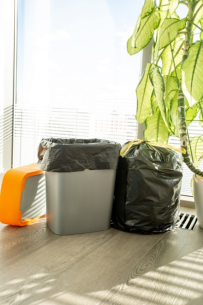 Пакеты для мусора Paclan Eco line 60 л, 15 шт.