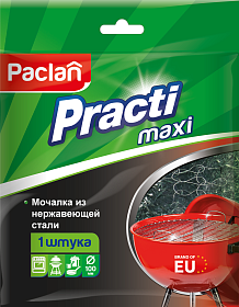 Мочалка металлическая Paclan Practi Maxi, 1 шт.