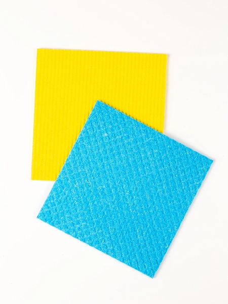 Салфетки губчатые Paclan Soft Eco, 18х18 см, 2 шт.