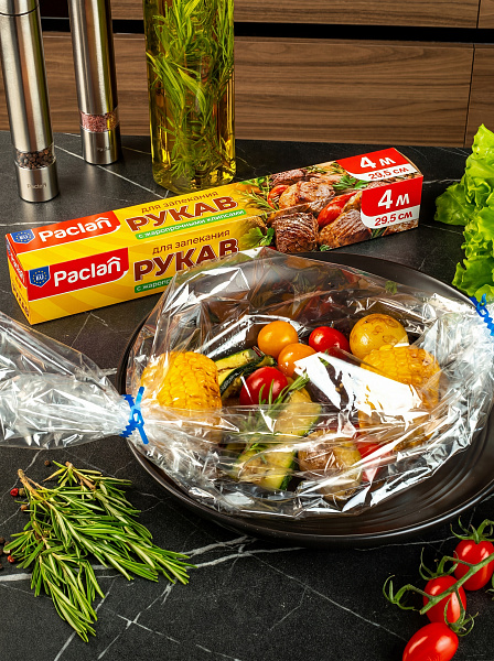 Рукав для запекания Paclan, 4 м х 29,5 см